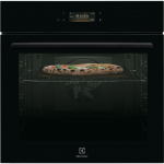 Electrolux 700 Seeria MealAssist with PizzaExpert 700, 72 L, p&uuml;rol&uuml;&uuml;tiline puhastus, must - Integreeritav ahi