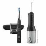Philips Sonicare DiamondClean Smart Black + Philips Sonicare Power Flosser 3000, HX3886/43