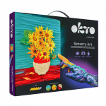 Loova m&auml;nguasi Voolimismass - 3D maalimine Sunflowers (30*40 cm)