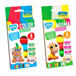 Loova m&auml;nguasi Voolimismass Play Dough - Aroma 6 v&auml;rvi 210 g.