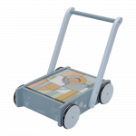 Harivad puidust klotsid - konstruktorid Puidust k&auml;ru Ocean Blue