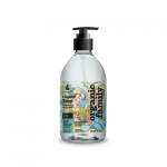 Liquid soap with aloe vera and calendula extracts for sensitive skin. No scent added. 500ml