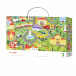 Arendav pusle Vaatluspuzzle Linnaelu 80 tk