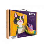 Loova m&auml;nguasi Voolimismass - 3D maalimine Kass (30*30 cm)