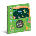 Lauam&auml;ngud Korduvkasutatav v&auml;rviraamat vildikatega "Loomad"