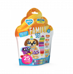 Loova m&auml;nguasi Voolimistarbed (h&uuml;ppav plastiliini) Lovin Family set 25 tk.