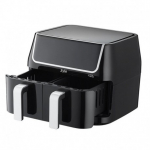 10 l kahekordne Kuuma&otilde;hufrit&uuml;&uuml;r Zyle dual Air Fryer ZY009DAF 1800w black