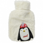 Penguin 0,9L mahutavusega voodisoojendaja on t&auml;idetud veega piduliku t&auml;idisega