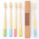 1 tk bambusest hambahari LaBoos - pehmete harjastega bambusest hambaharjad hammastele