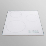 Allenzi PI45w 3 pliidiplaati 45cm white induktiivne Pliidiplaat