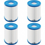 4tk Basseinifilter BestWay basseinidele, suurus 10,6 cm - Best Way basseinifiltrid