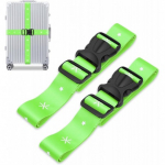 2 kohvririhma green - kohvrite kinnitamise rihmad - kohvrite kinnitusrihmade komplekt