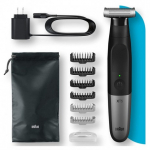 XT5200 Braun Series X habemetrimmer piirel pardel ja kehahoolduskomplekt meestele