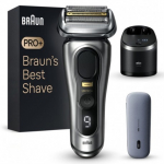 Braun Series 9 Pro+ 9577cc pardel, puhastus- ja laadimisjaamaga + laadimis&uuml;mbrisega