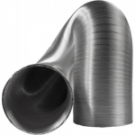 3 m pikkune 125 mm pikkune painduv alumiiniumist kanalivoolik