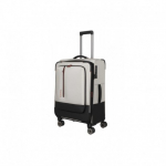 Vidutinis medžiaginis lagaminas Travelite Crosslite 5.0 V Pilkas (Beige)