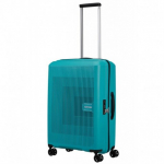 Keskmise suurusega kohver American Tourister Aerostep V Turquoise Tonic
