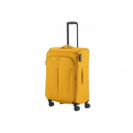 Keskmise suurusega kohver Travelite Croatia V yellow Curry