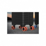 Pagasirataste turvakatted - Silikoonrehvid kohvriratastele 8tk orange