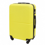 Vidutinis plastikinis lagaminas Gravitt 1203 V Geltonas (Light Yellow)
