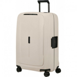 Didelis plastikinis lagaminas Samsonite Essens D Kreminis (Sandstone)
