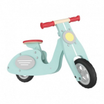 Puidust laste jooksuratas tasakaaluratas sinine