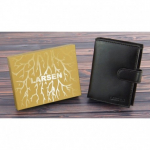 Meeste rahakott Larsen 117 must | Gravitt