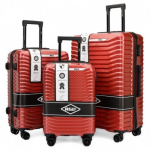 Keskmise suurusega kohvrid RGL PC1 V red Pol&uuml;karbonaat