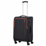 Keskmise suurusega kohver American Tourister Sea Seeker V grey Charcoal Grey