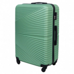 Didelis plastikinis lagaminas Gravitt 1203 D Žalias (Light pink green)