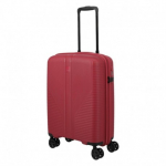 V&auml;ike plastkohver Travelite Air Stripe M red