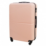 Didelis plastikinis lagaminas Gravitt 1203 D Rožinis (Pink)