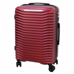 Vidutinis plastikinis lagaminas Gravitt PC11 V Raudonas