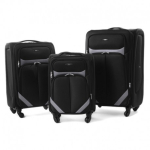 Suur kohver RGL S-010 D black-grey