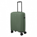 V&auml;ike plastkohver Travelite Air Stripe M green