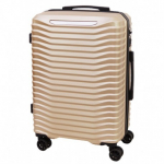 Vidutinis plastikinis lagaminas Gravitt PC11 V &Scaron;ampano spalva (Beige gold)
