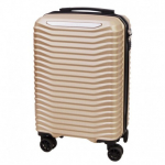 Mažas plastikinis lagaminas Gravitt PC11 M &Scaron;ampano spalva (Beige gold)