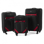Suur kohver RGL S-010 D black-red