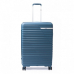 Didelis plastikinis lagaminas Paklite Potomac Stripe D Mėlynas (Petrol)