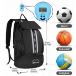 Veekindel spordiseljakott jalan&otilde;ude ja palli sahtliga korvpalli, jalgpalli, v&otilde;rkpalli, tantsu jaoks, multifunktsionaalne