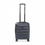Mažas plastikinis lagaminas Delsey Meteor M Mėlynas (Navy Blue)