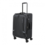 Vidutinis medžiaginis lagaminas Travelite Corsiica V Juodas
