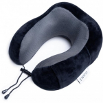 Ergonoomiline m&auml;lut&auml;idisega reisikaelapadi black