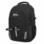 Seljakott 15,6 Camel Mountain 3606 black-grey