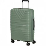 Keskmise suurusega kohvrid American Tourister FlyTwist V Botanic Green