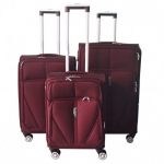 Mažas medžiaginis lagaminas Gravitt 1702 4.0 M Raudonas (Wine red)