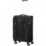 Keskmine kohver American Tourister Wanderlite V Shadow Black