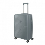 Vidutinis plastikinis lagaminas Travelite Pacific V Pilkas (Anthracite)
