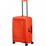 Keskmise suurusega kohver American Tourister Dashpop V Tangerine Red