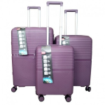 Didelis plastikinis lagaminas Gravitt GR088 D Violetinis (Purple)